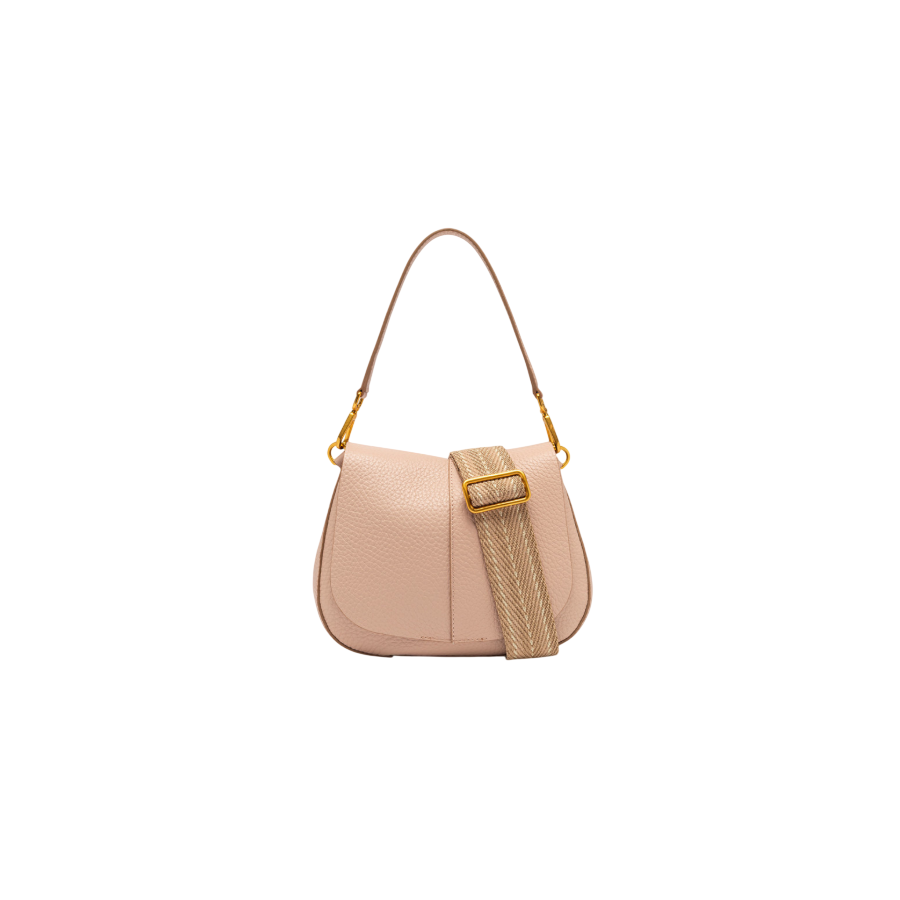 Borsa a Mano Helena Round Pink Salt -...