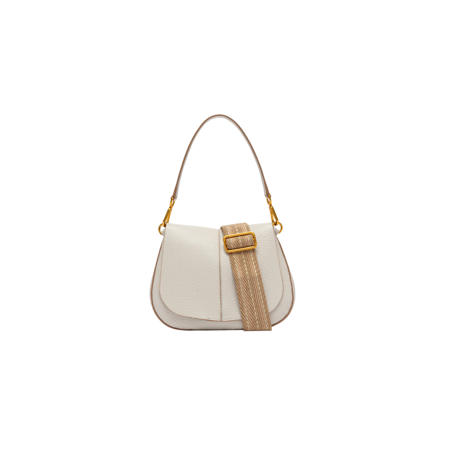 Borsa a Mano Helena Round Sabbia -...