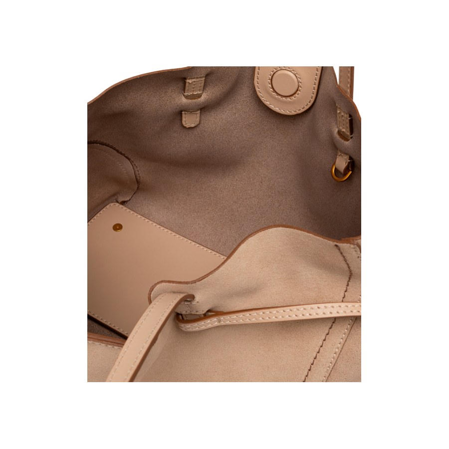 Borsa Shopper Violette Nude - GIANNI...
