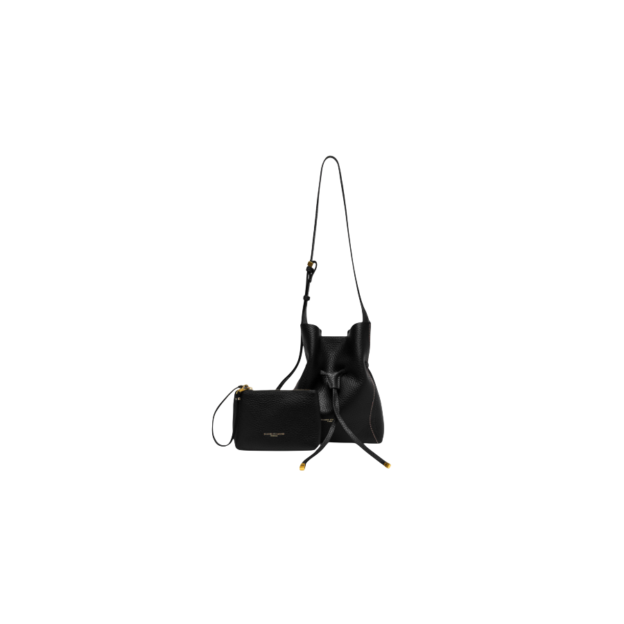 Borsa a Mano Sienna Nero - GIANNI...