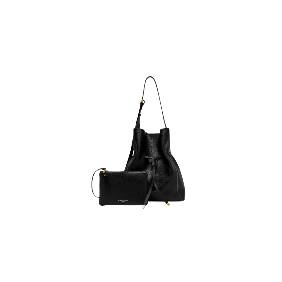 Borsa a Mano Sienna Nero - GIANNI...