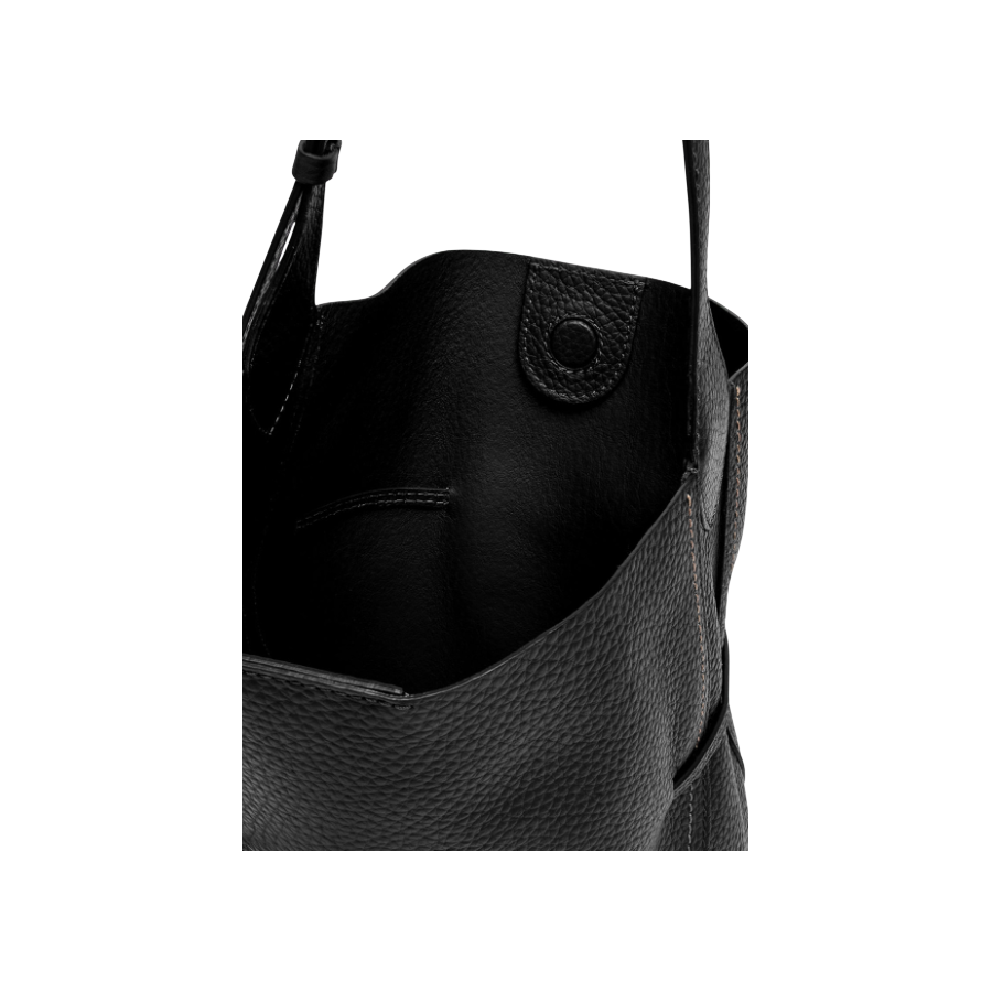 Borsa a Mano Sienna Nero - GIANNI...