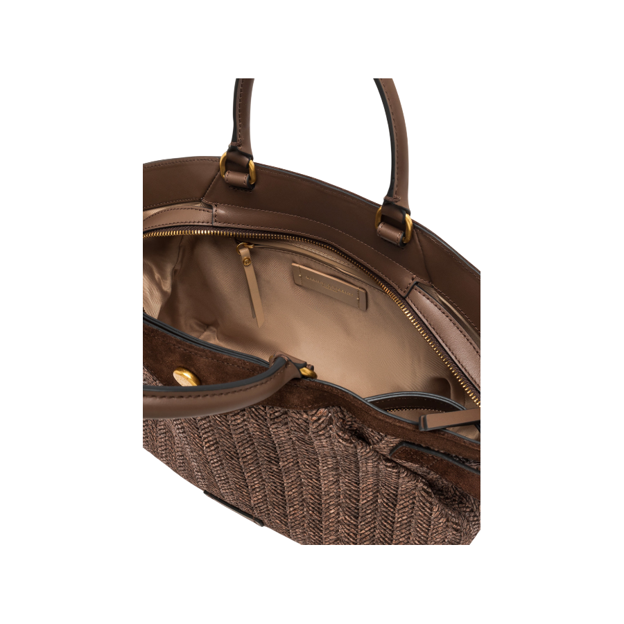 Borsa Shopper Claudette Choco -...