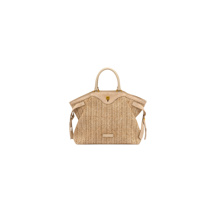 Borsa Shopper Claudette Sabbia -...