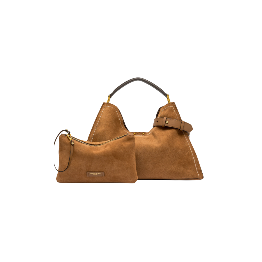 Borsa a Mano Aurora Caramel - GIANNI...