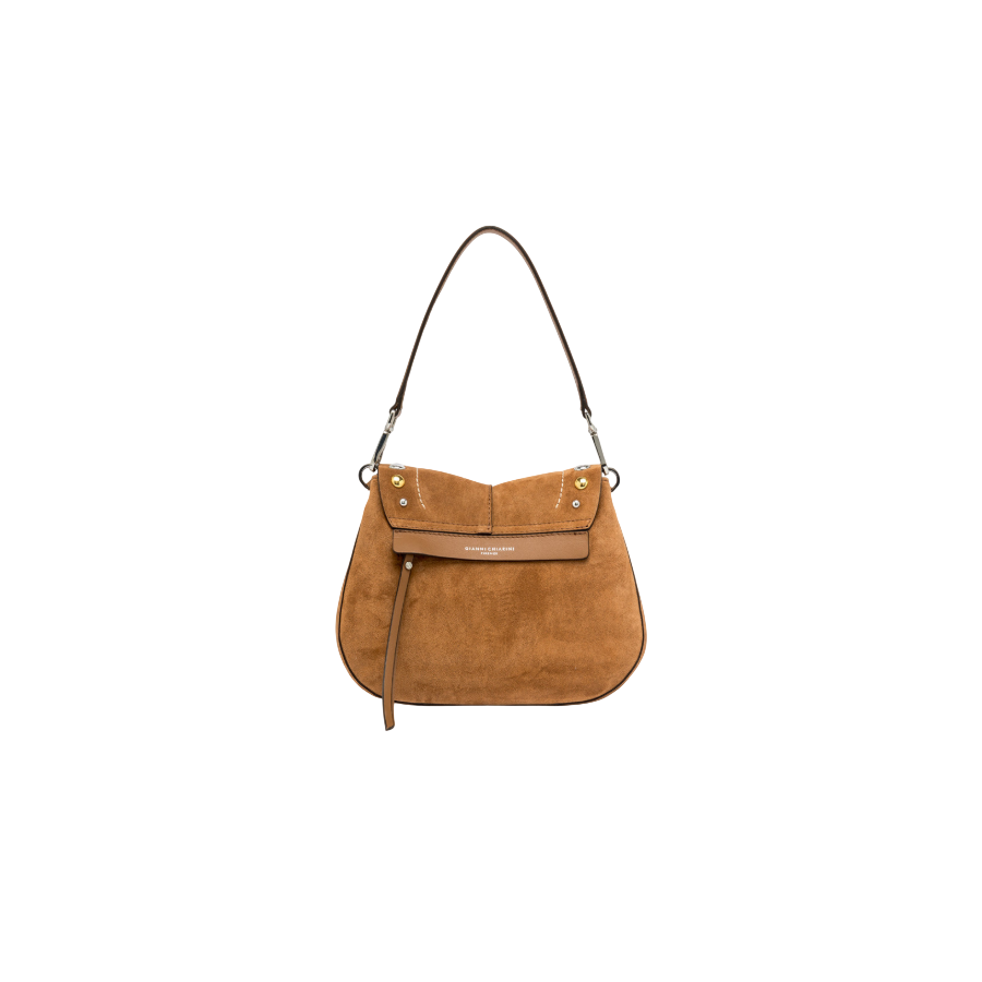 Borsa a Spalla Helena Round Caramel -...