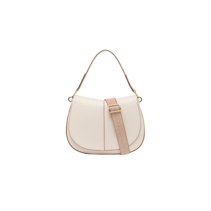 Borsa a Spalla Helena Round Marble  -...
