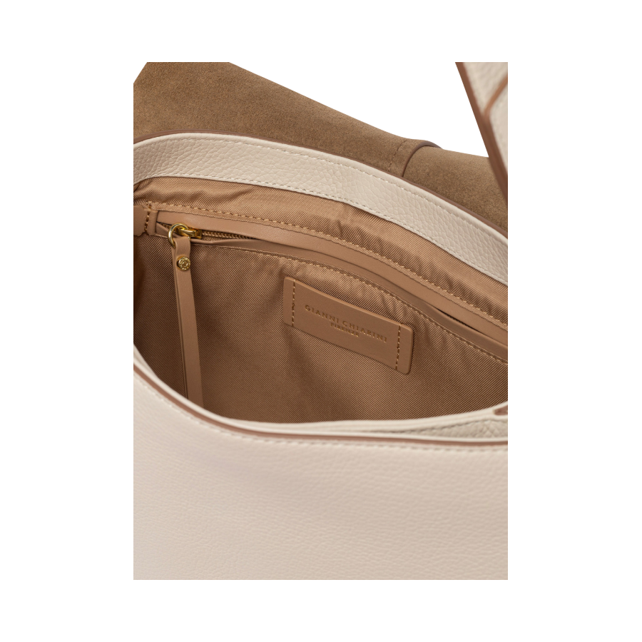 Borsa a Spalla Helena Round Marble  -...