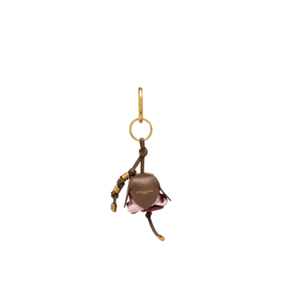 Charm Straw Flower Cuoio -...