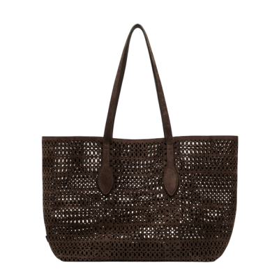 Borsa Shopper Mashup Moka -...