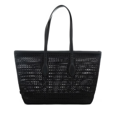 Borsa Shopper Mashup Nero -...