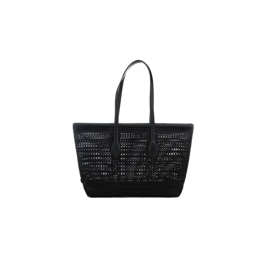 Borsa Shopper Mashup Nero - GIANNI...