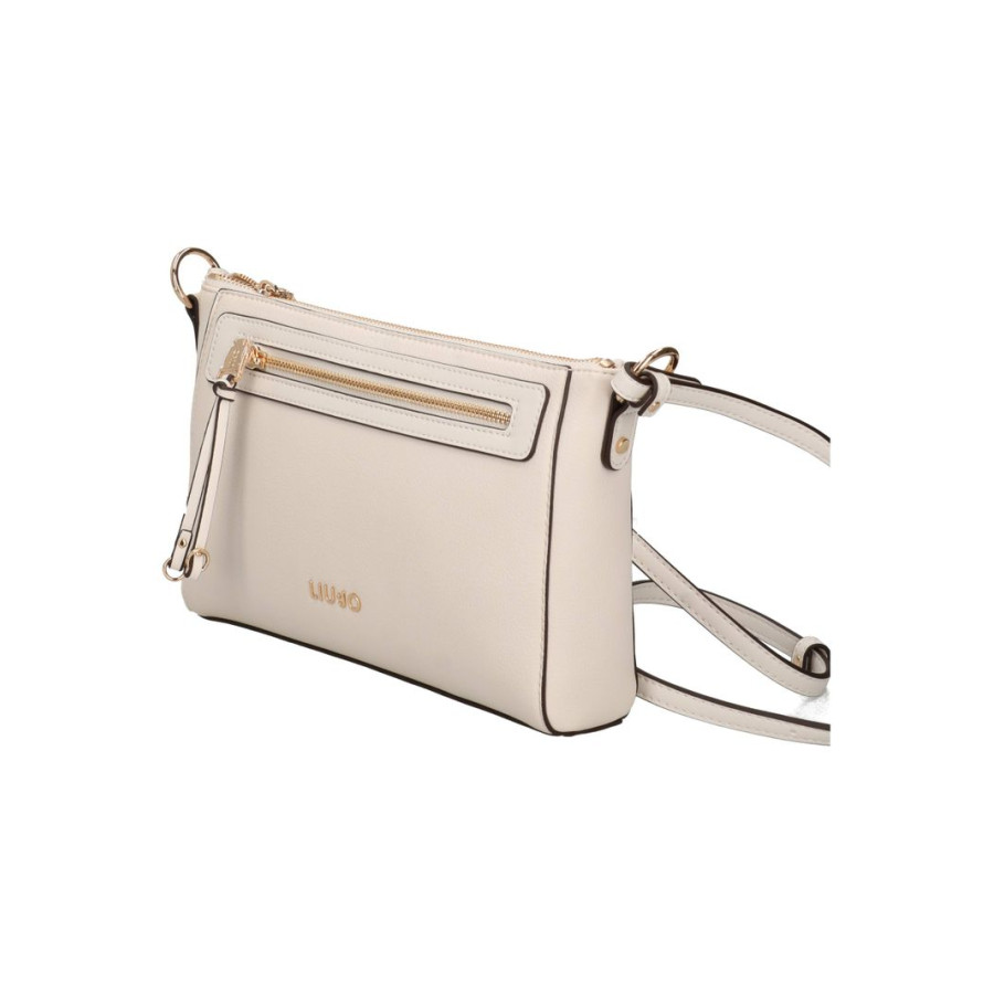 Borsa a tracolla crema Liu Jo -...