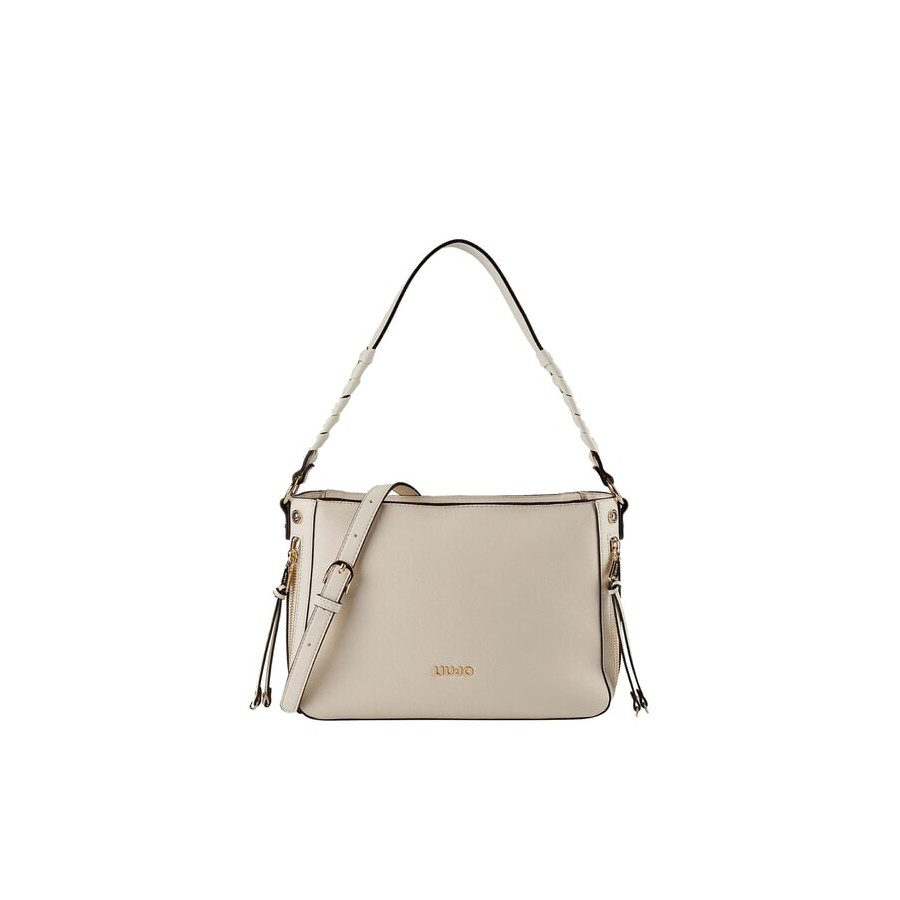 Borsa a spalla crema Liu Jo -...