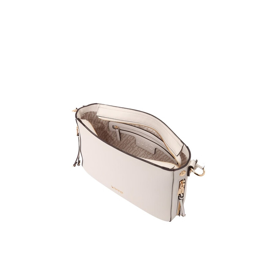 Borsa a spalla crema Liu Jo -...