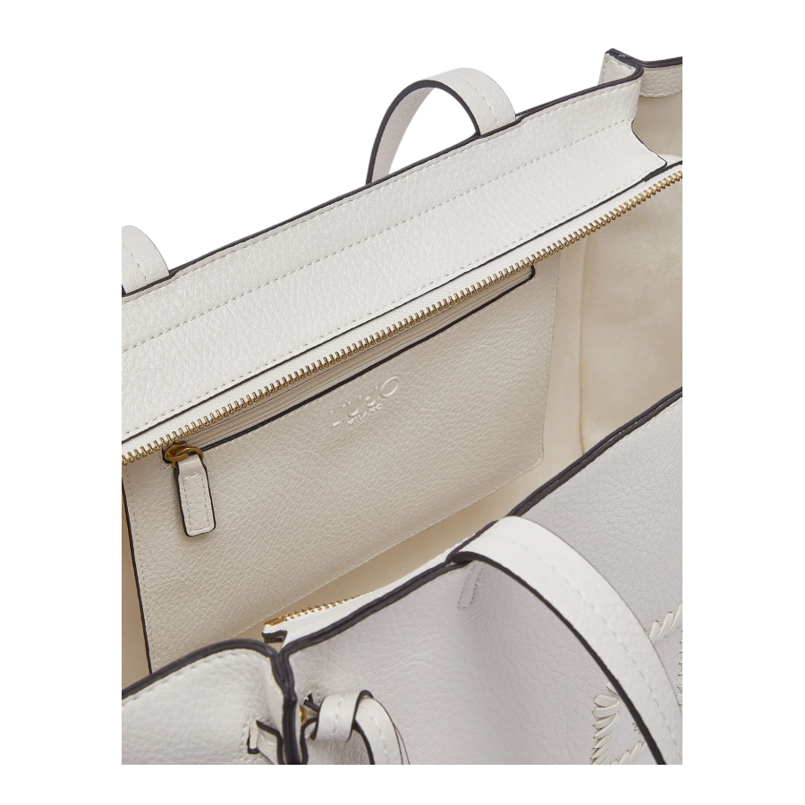 Borsa shopper crema Liu Jo - AA6080E1109