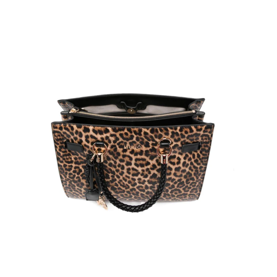 Borsa shopper animalier Liu Jo -...