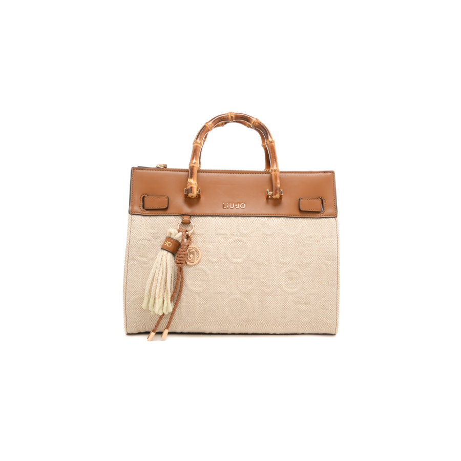 Borsa shopper beige Liu Jo - AA6086T381A