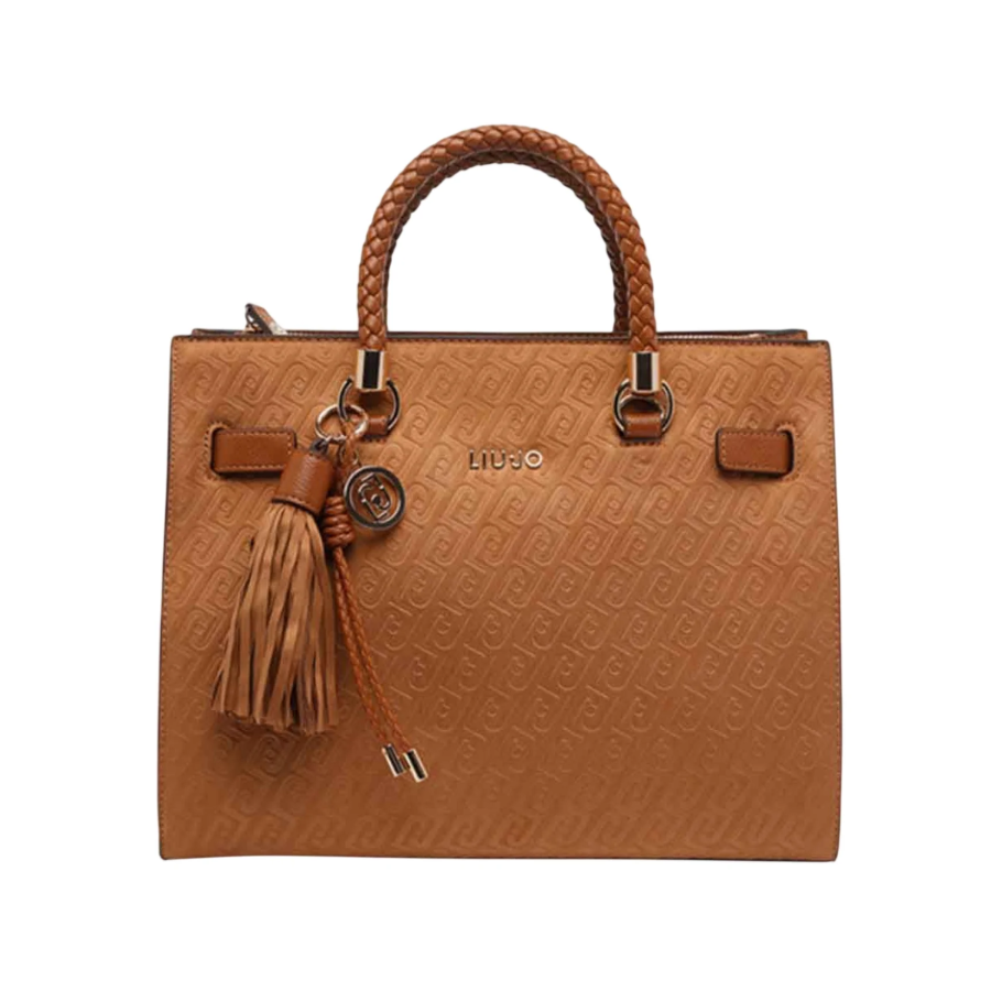 Borsa shopper marrone Liu Jo -...