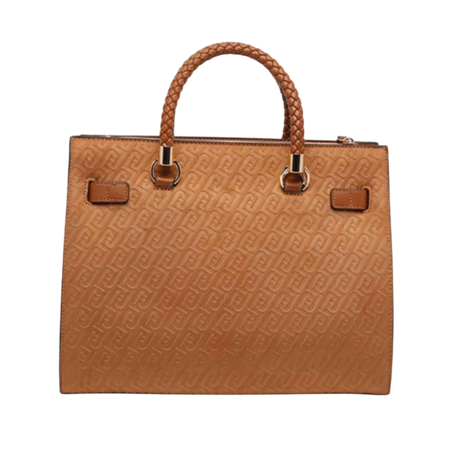 Borsa shopper marrone Liu Jo -...