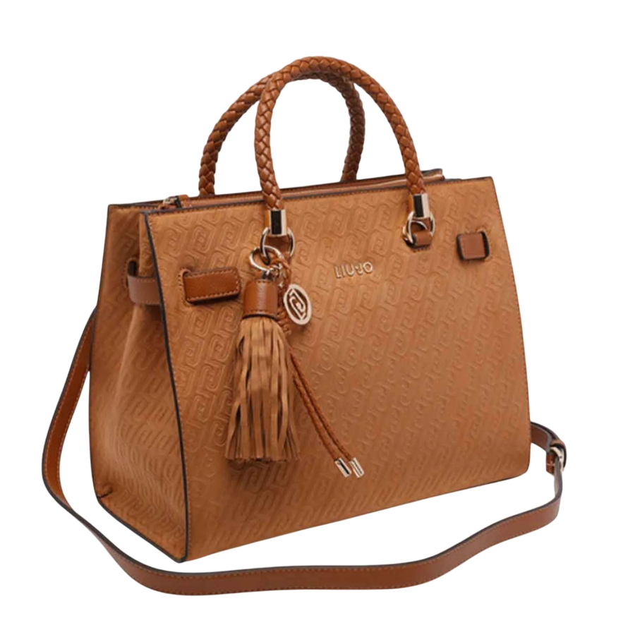Borsa shopper marrone Liu Jo -...