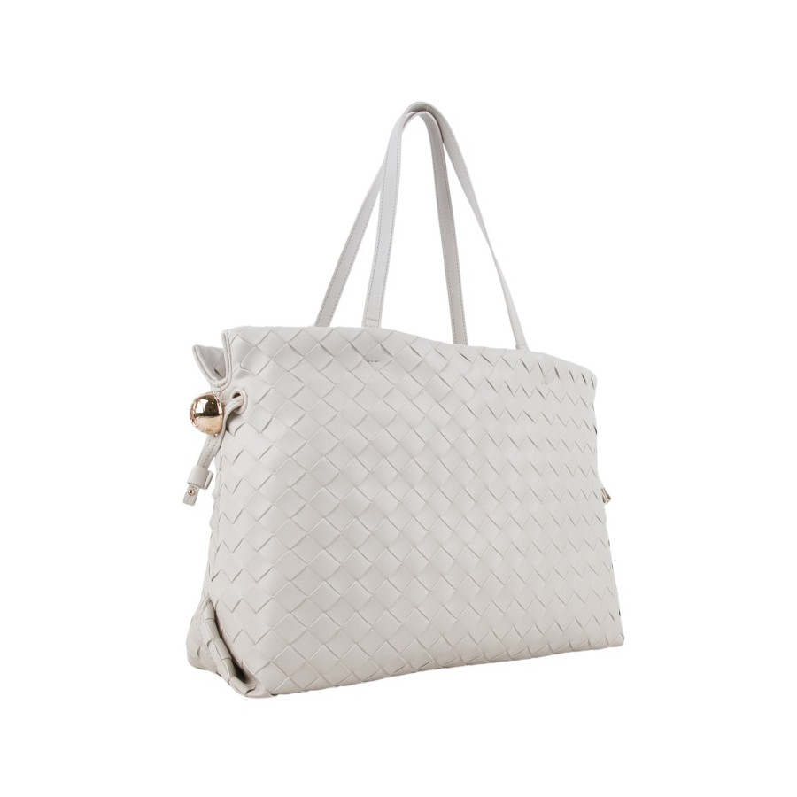 Borsa shopper Riccy crema Liu Jo -...