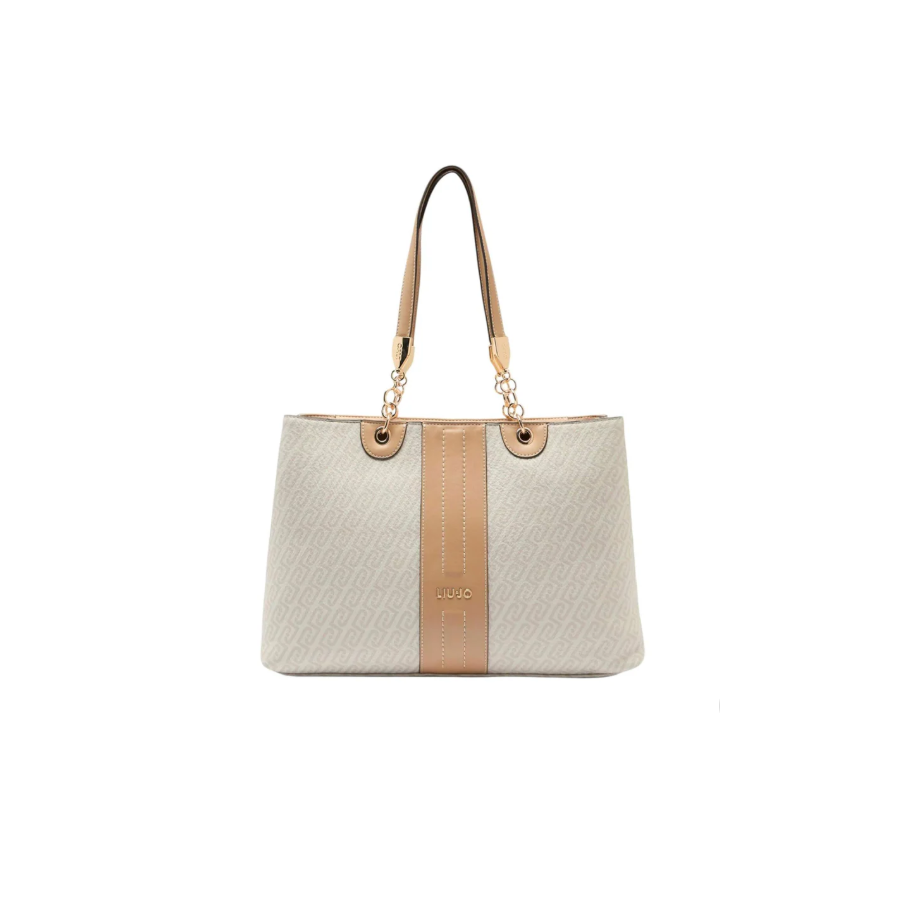 Borsa shopper crema Liu Jo - AA6104E1118