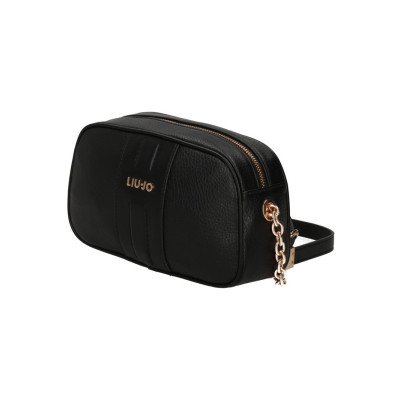 Borsa a tracolla nera Liu...