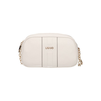 Borsa a tracolla crema Liu...