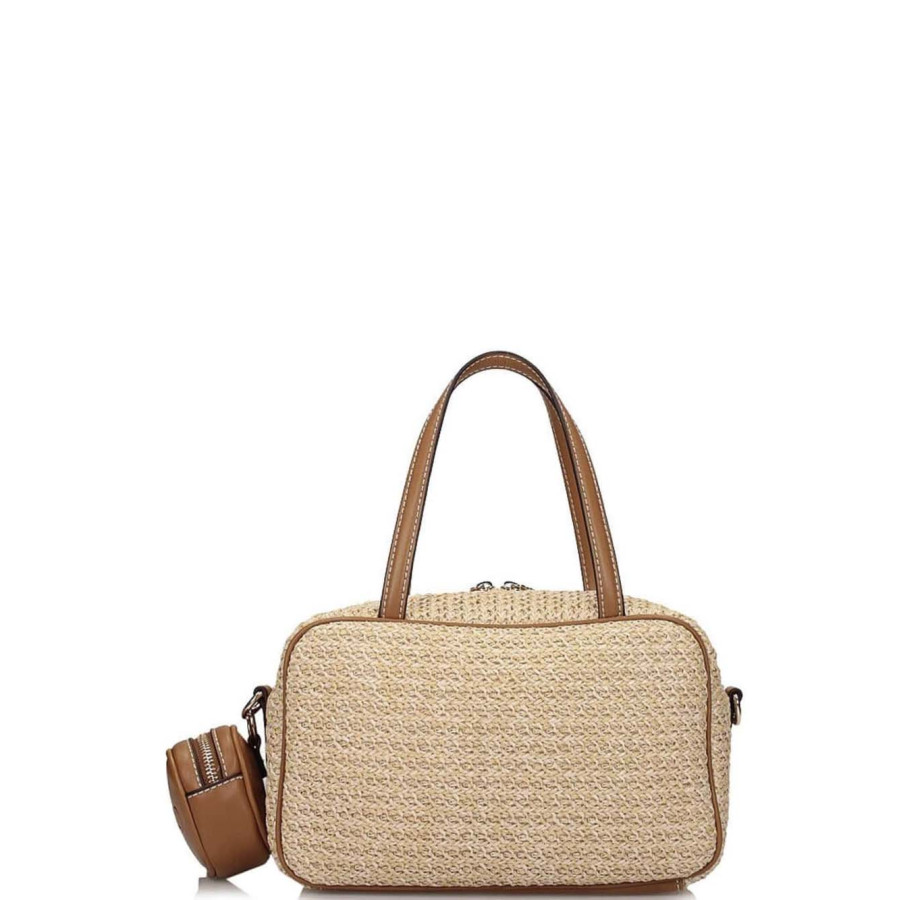 Borsa a spalla in rafia Liu Jo -...