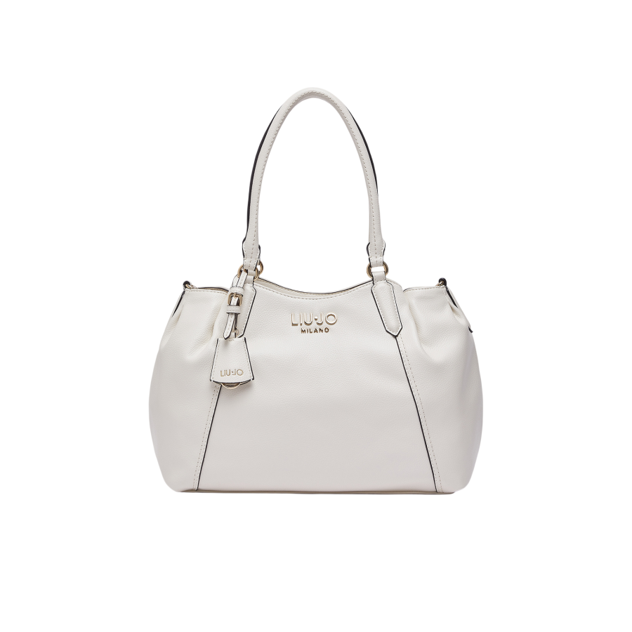 Borsa a spalla crema Liu Jo -...