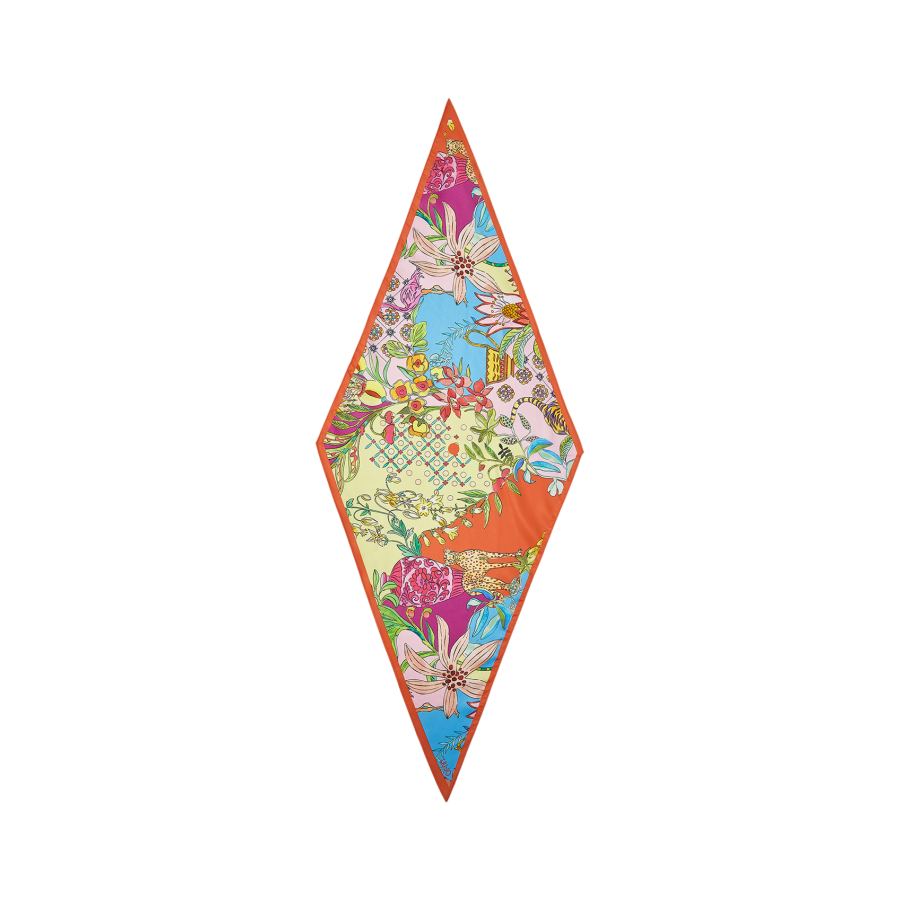 Foulard multicolor con stampa Liu Jo...