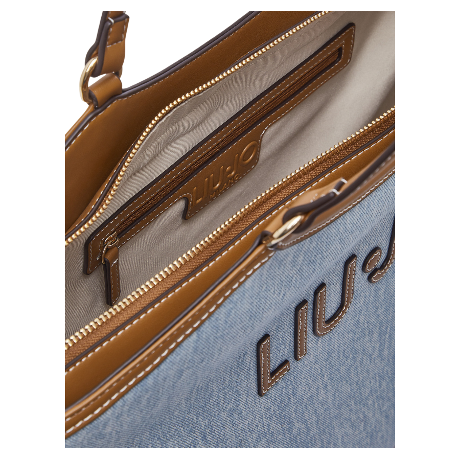 Borsa shopper in denim Liu Jo -...