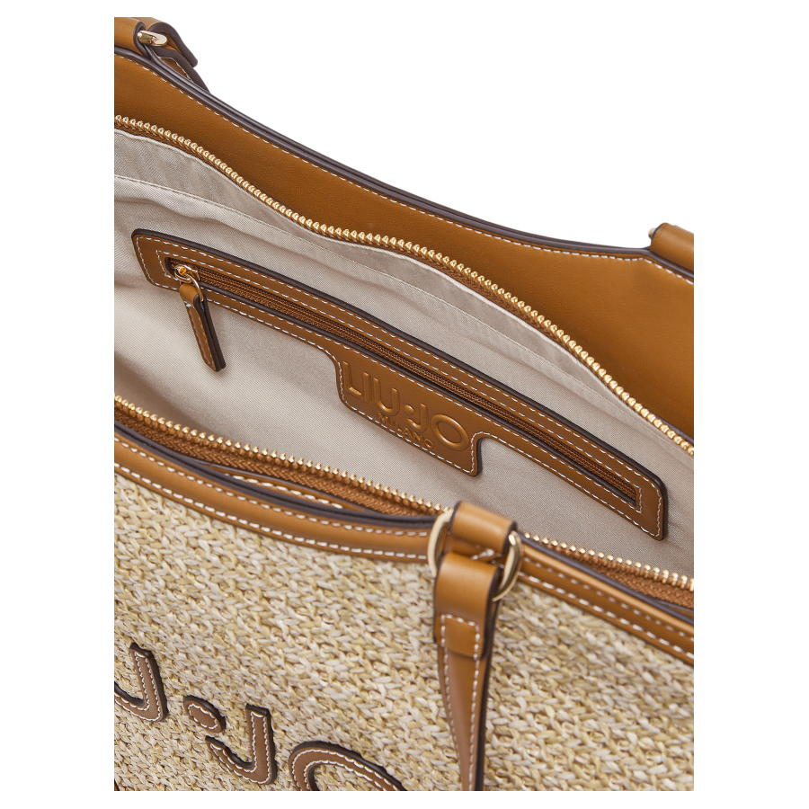Borsa shopper in rafia Liu Jo -...