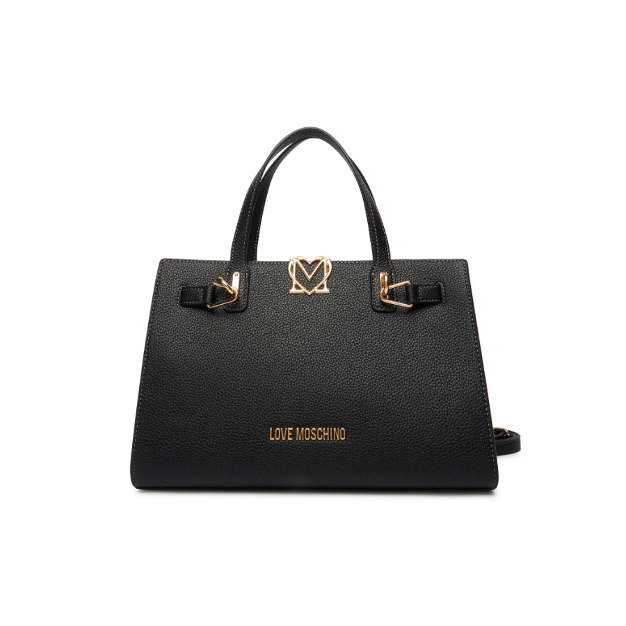 Borsa a mano nera Love Moschino -...