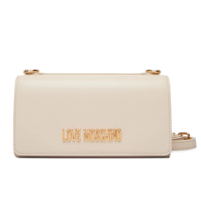 Borsa a spalla avorio Love...