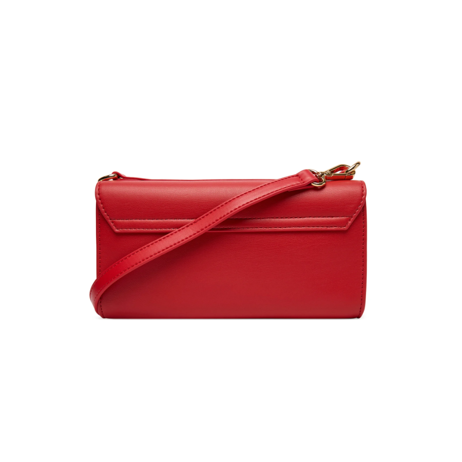 Borsa a spalla rosso Love Moschino -...