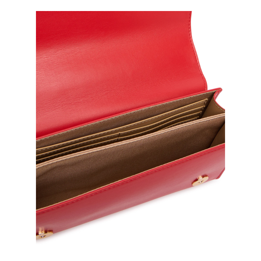 Borsa a spalla rosso Love Moschino -...