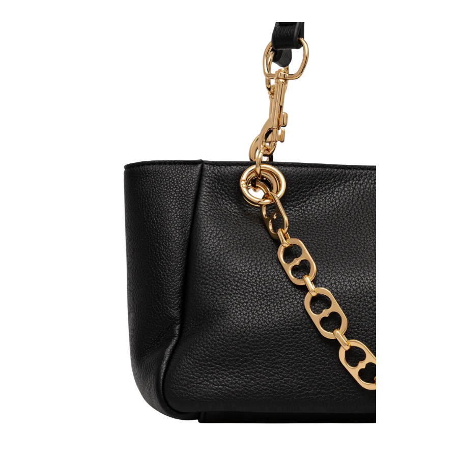 Borsa a spalla nera Love Moschino -...