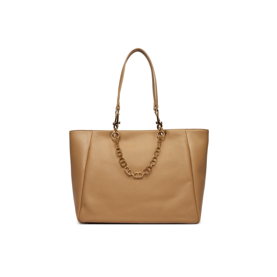 Borsa shopper beige Love Moschino -...