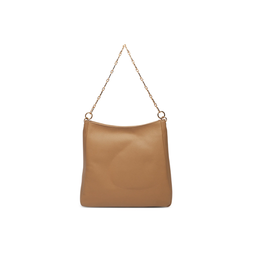 Borsa a spalla beige Love Moschino -...
