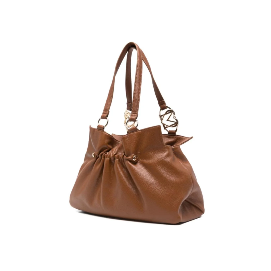Borsa a spalla cuoio Love Moschino -...