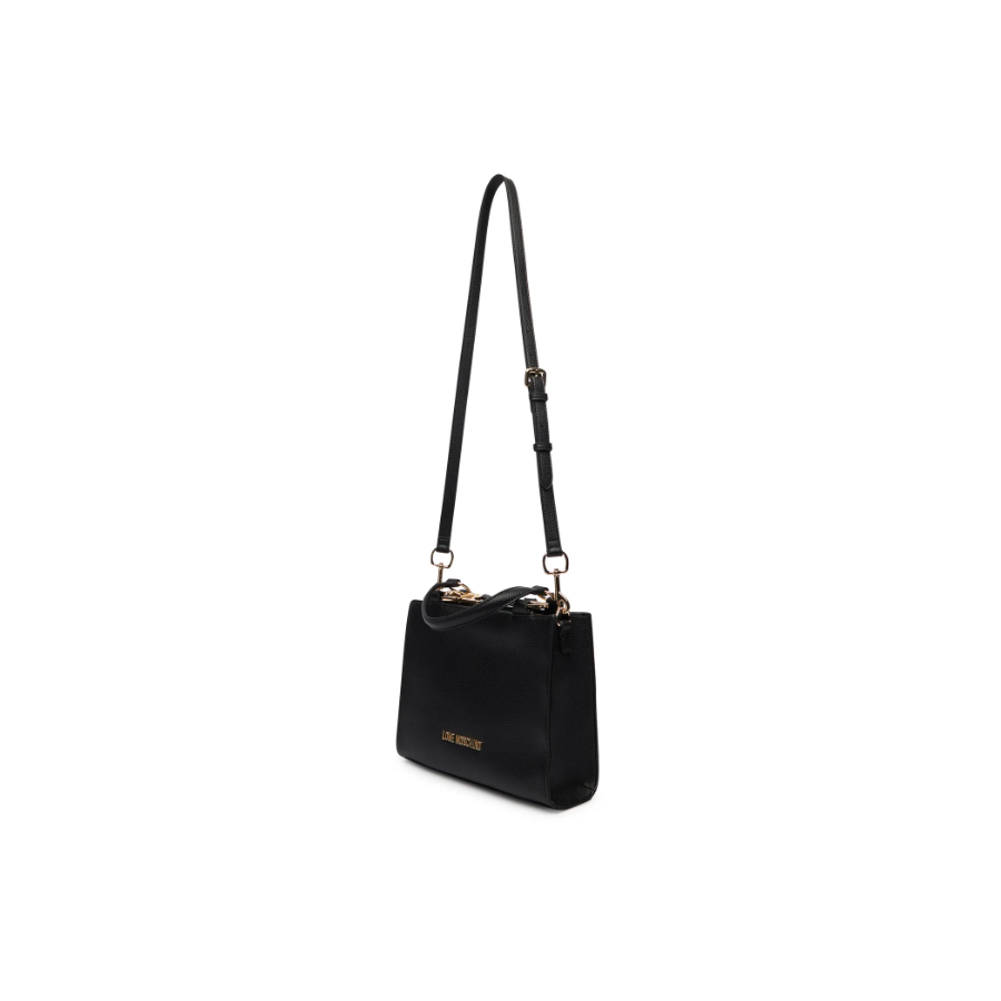 Borsa a mano nera Love Moschino -...
