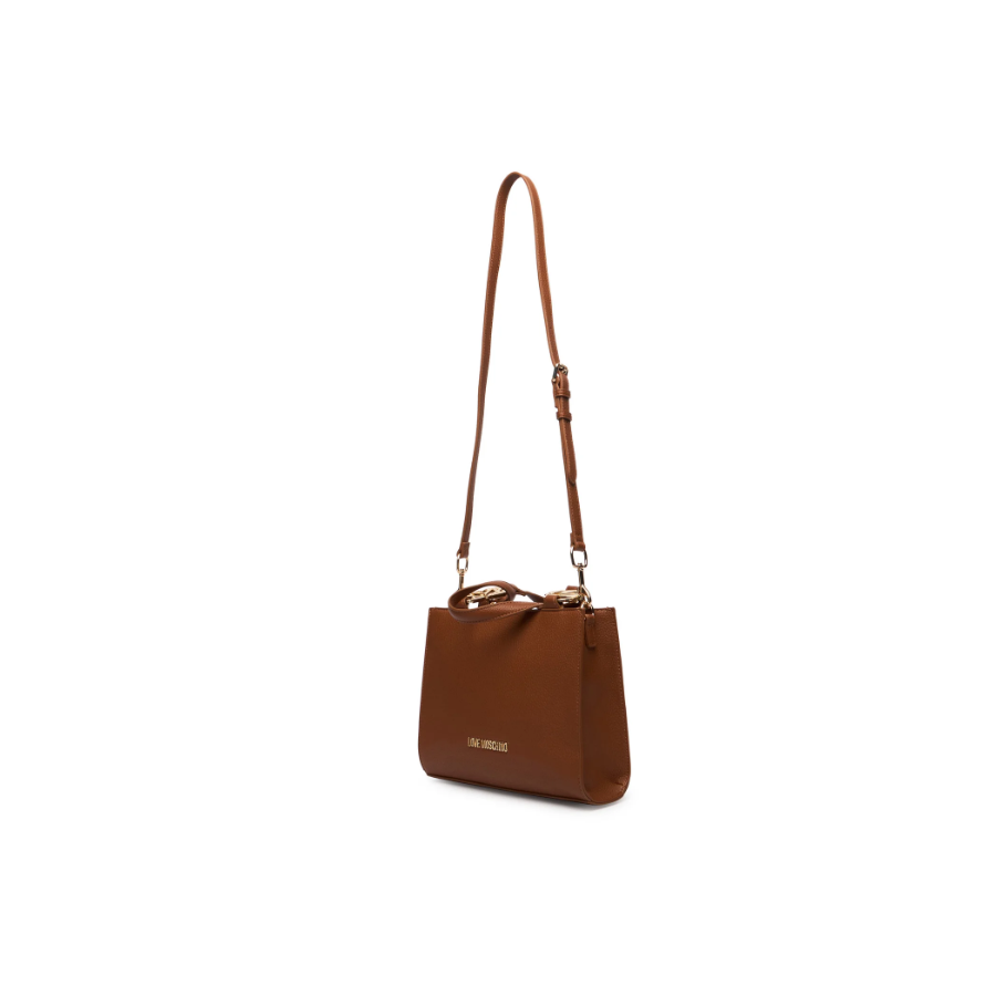 Borsa a mano cuoio Love Moschino -...