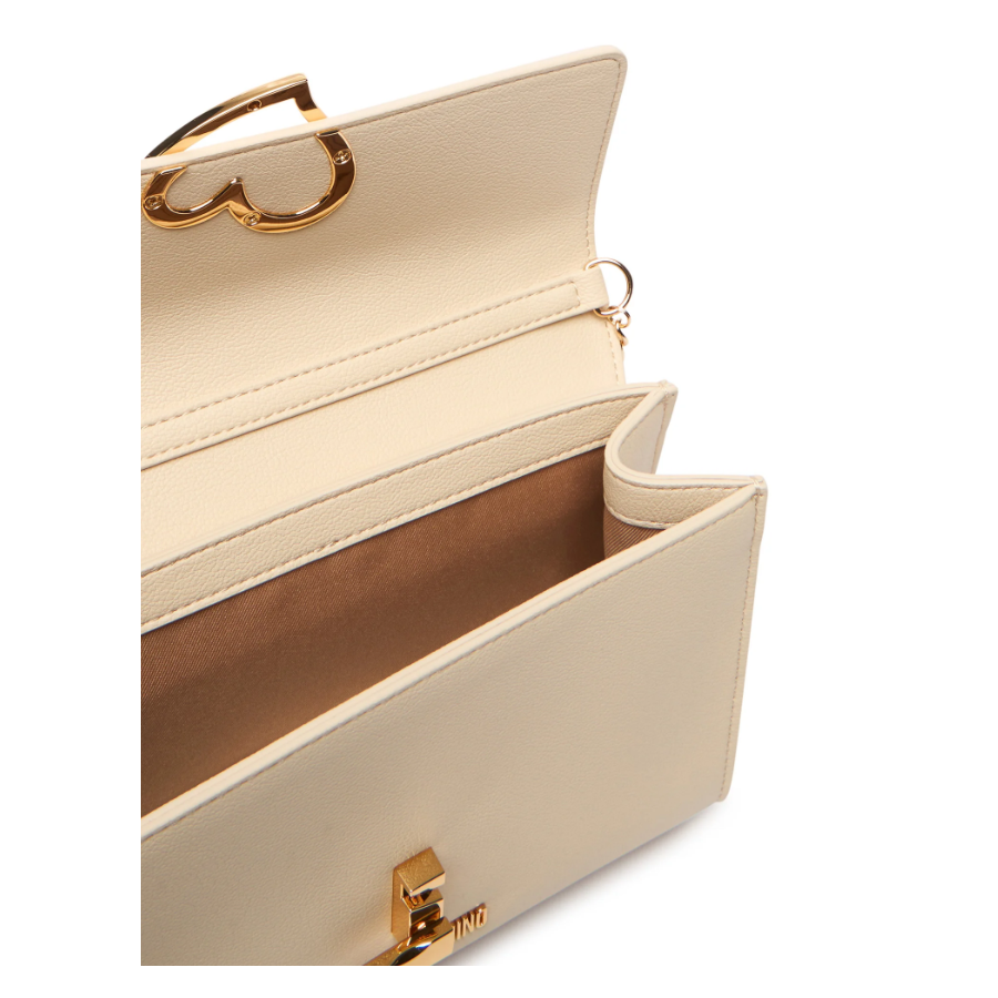Borsa a tracolla avorio Love Moschino...