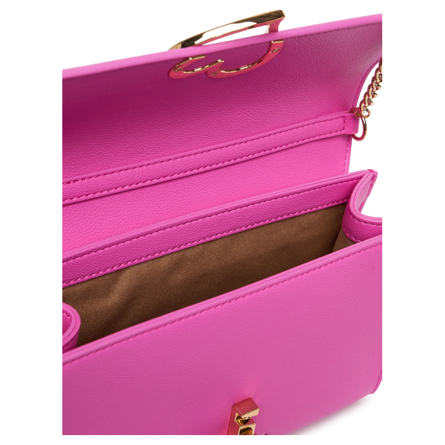 Borsa a tracolla fuxia Love Moschino...