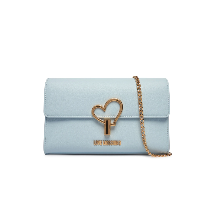 Borsa a tracolla celeste Love...