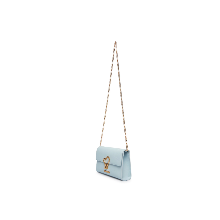 Borsa a tracolla celeste Love...