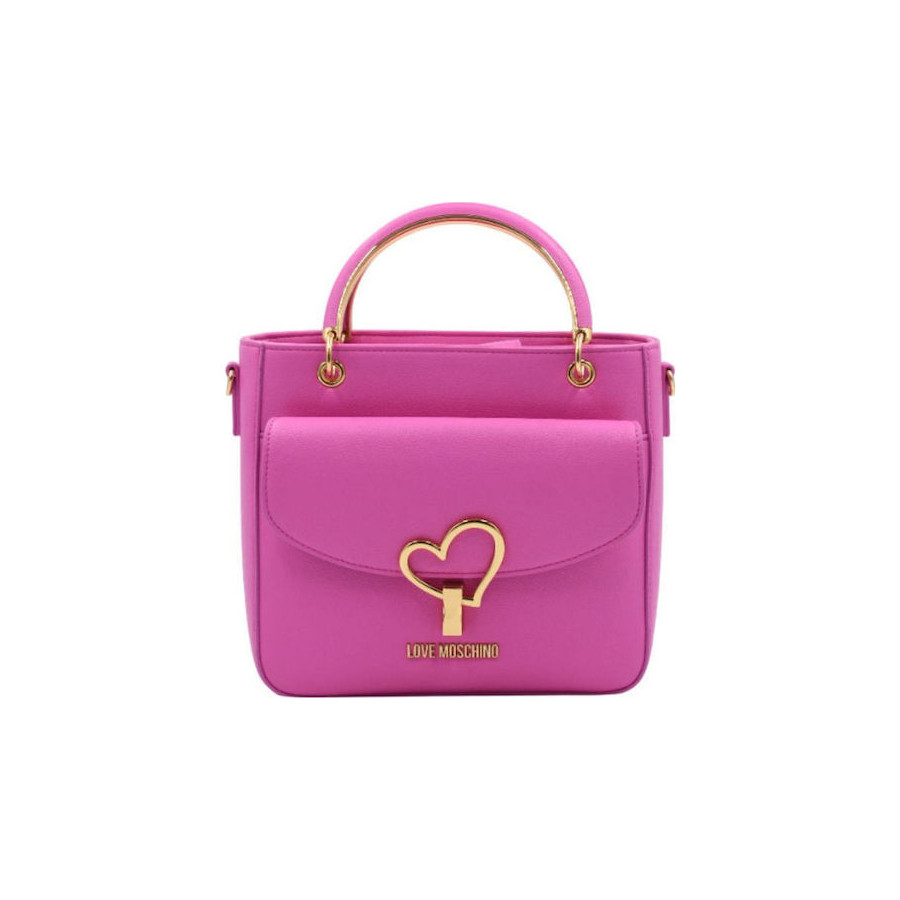 Borsa a mano fuxia Love Moschino -...