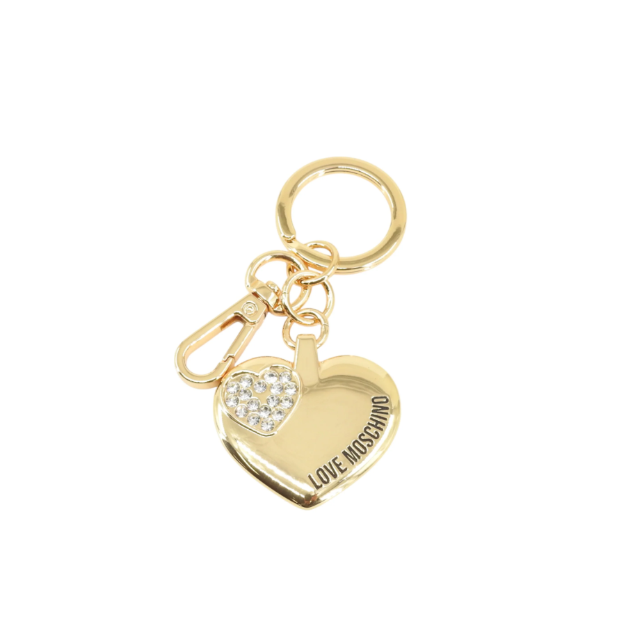 Portachiavi con cuore Love Moschino -...
